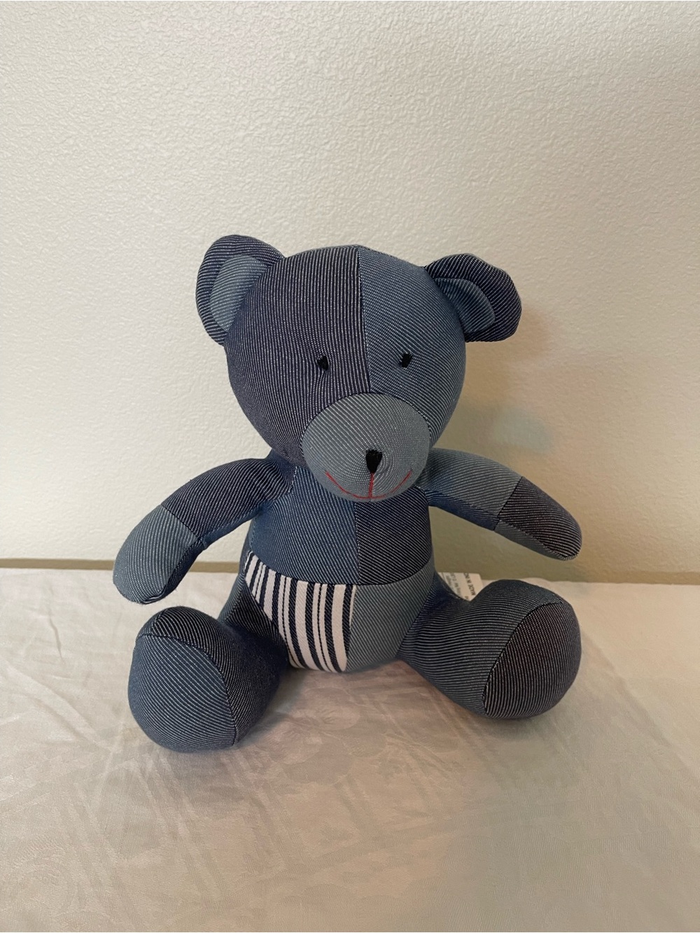 Levi's Patchwork Denim Teddy Bear